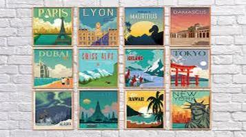 Retro Travel Posters: A Nostalgic Journey Through Time and Art