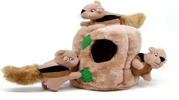 Outward Hound Hide-A-Squirrel Pet Treat-Dispensing Toys