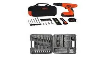 BLACK+DECKER 20V MAX Drill & Home Tool Kit