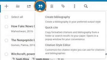 Review of RefWorks Online Bibliography Tools