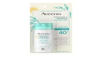 Aveeno Positively Mineral Sensitive Skin Sunscreen: A Comprehensive Review