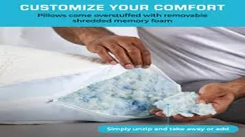 Xtreme Comforts Shredded Memory Foam Pillow