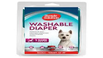 Review of Simple Solution Diapers for Dogs and Cats