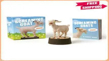 Screaming Goat Book and Figure