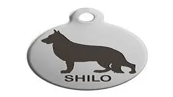 Silhouette Pet ID Tags