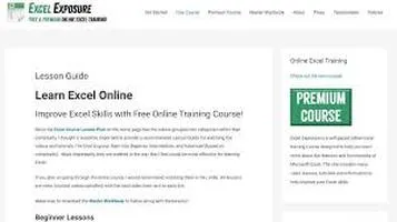 Excel Exposure Online Excel Courses: A Comprehensive Review