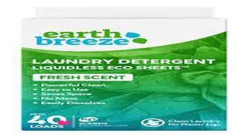 Eco-Friendly Laundry Detergent Sheets