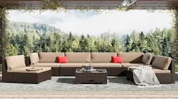 The Perfect Blend of Comfort and Style: An In-depth Review of the Outdoor Sectional Sofa